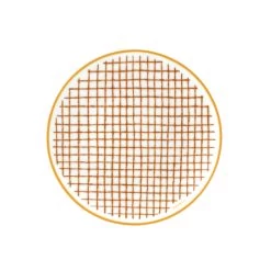 Hermès Hermes A Walk In The Garden Bread And Butter Plate Orange – Set Of 2