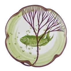 Nymphenburg Belle Epoque Coupe Plate Grayling