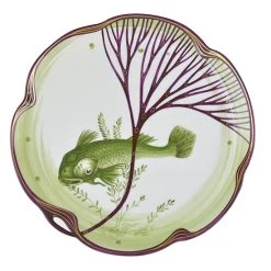 Nymphenburg Belle Epoque Coupe Plate Bullhead