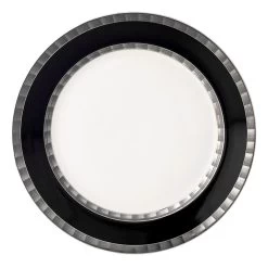 Nymphenburg Lotos Ibis Black Pasta Plate