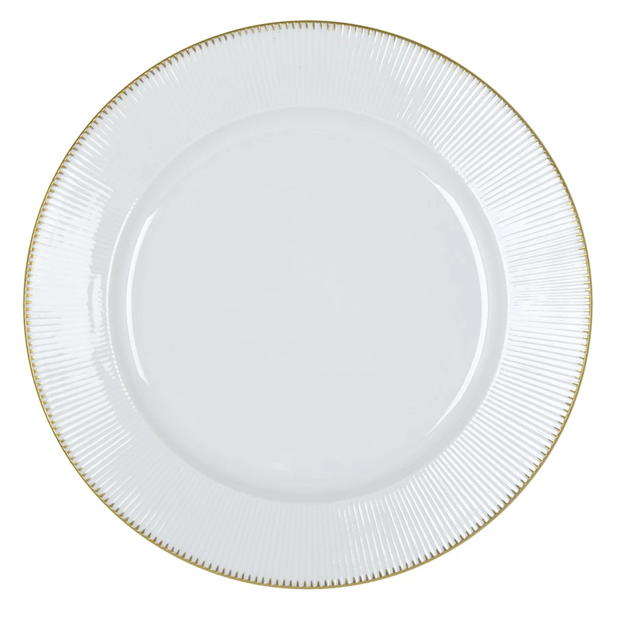 Nymphenburg Adonis Gold Rimmed Luncheon Plate