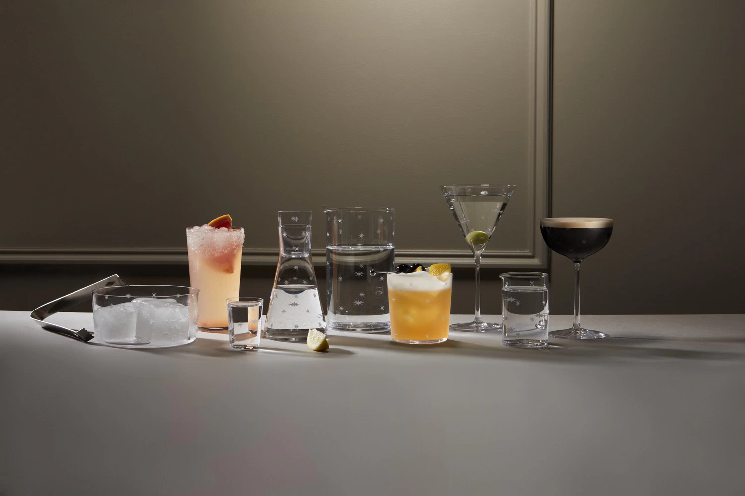 Richard Brendon The Cocktail Collection Star Cut Coupe Glass – Set Of 2 - Image 4