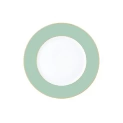 Augarten Schubert Light Green Dessert Plate