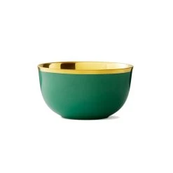 Augarten Champagne Cup Emerald Green With Gold