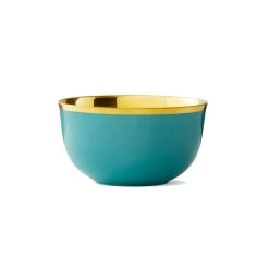 Augarten Champagne Cup Turquoise With Gold