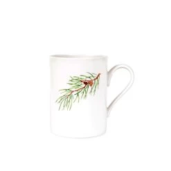 Augarten Fir Branches With Golden Pinecone Mug