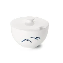 Dibbern Blue Birds Sugar Bowl With Lid
