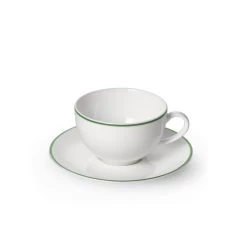 Dibbern Simplicity Green Round Espresso Cup And Saucer