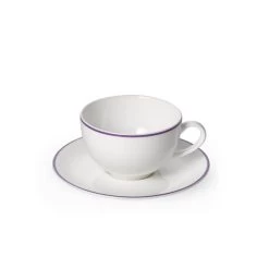 Dibbern Simplicity Lilac Round Espresso Cup And Saucer