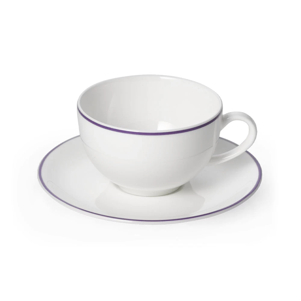 Dibbern Simplicity Lilac Round Coffee/Tea Cup And Saucer