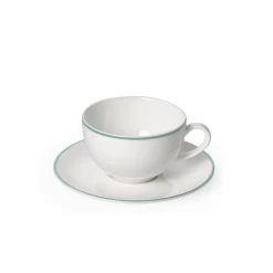 Dibbern Simplicity Mint Round Espresso Cup And Saucer