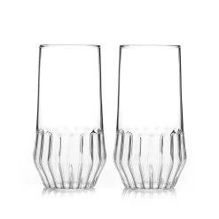 Fferrone Mixed Large Glass (Set Of 2)