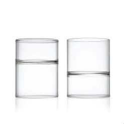 Fferrone Revolution Rocks/Martini Glass (Set Of 2)