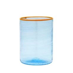 Giberto Fizzy Blue Wine Glass