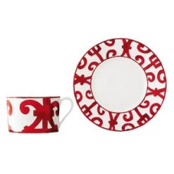 Hermès Hermes Balcon Du Guadalquivir Breakfast Cup And Saucer – Set Of 2