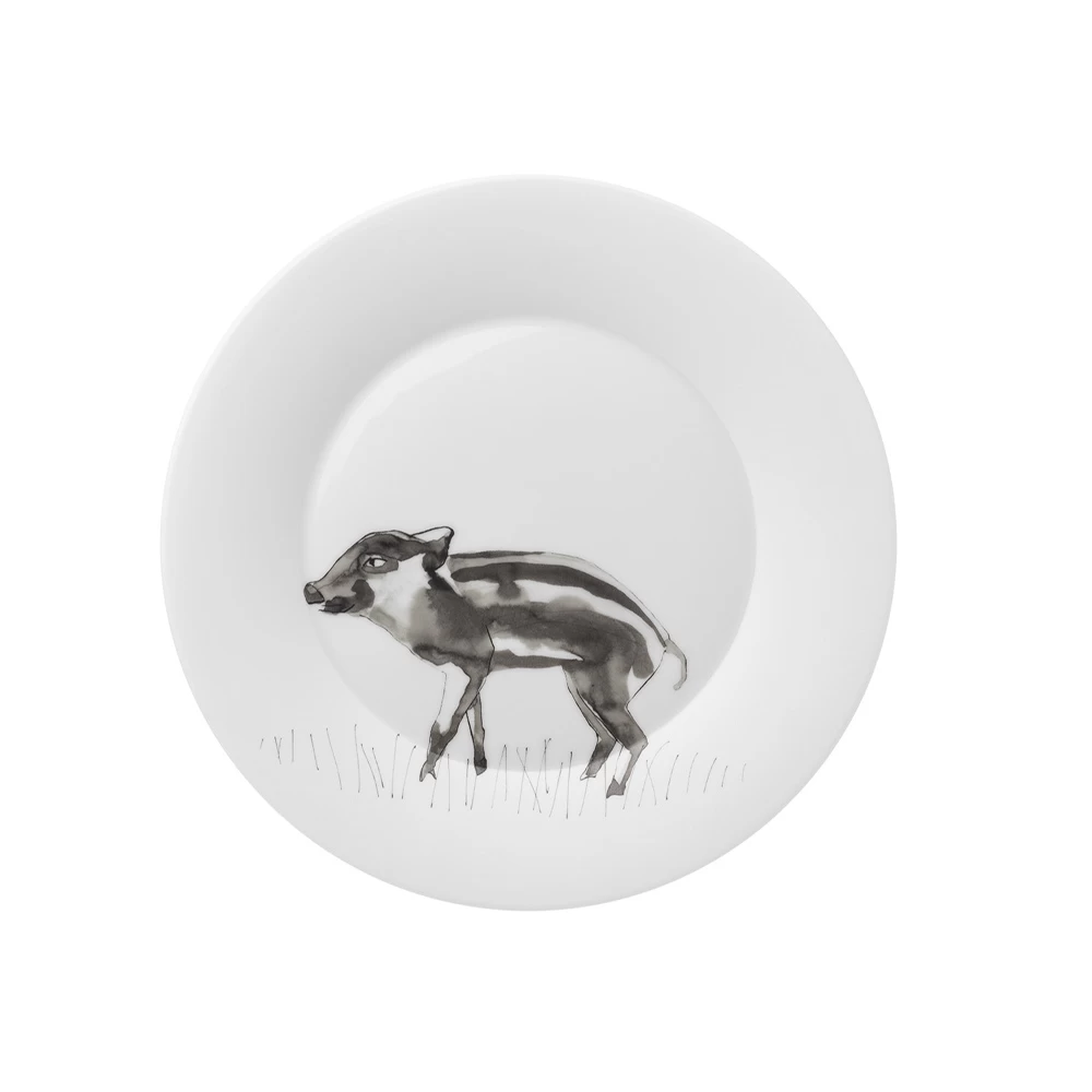 Hering Berlin Piqueur Dessert Plate Young Boar