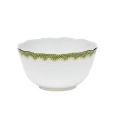 Herend Fish Scale Evergreen Round Bowl