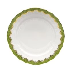 Herend Fish Scale Evergreen Dinner Plate