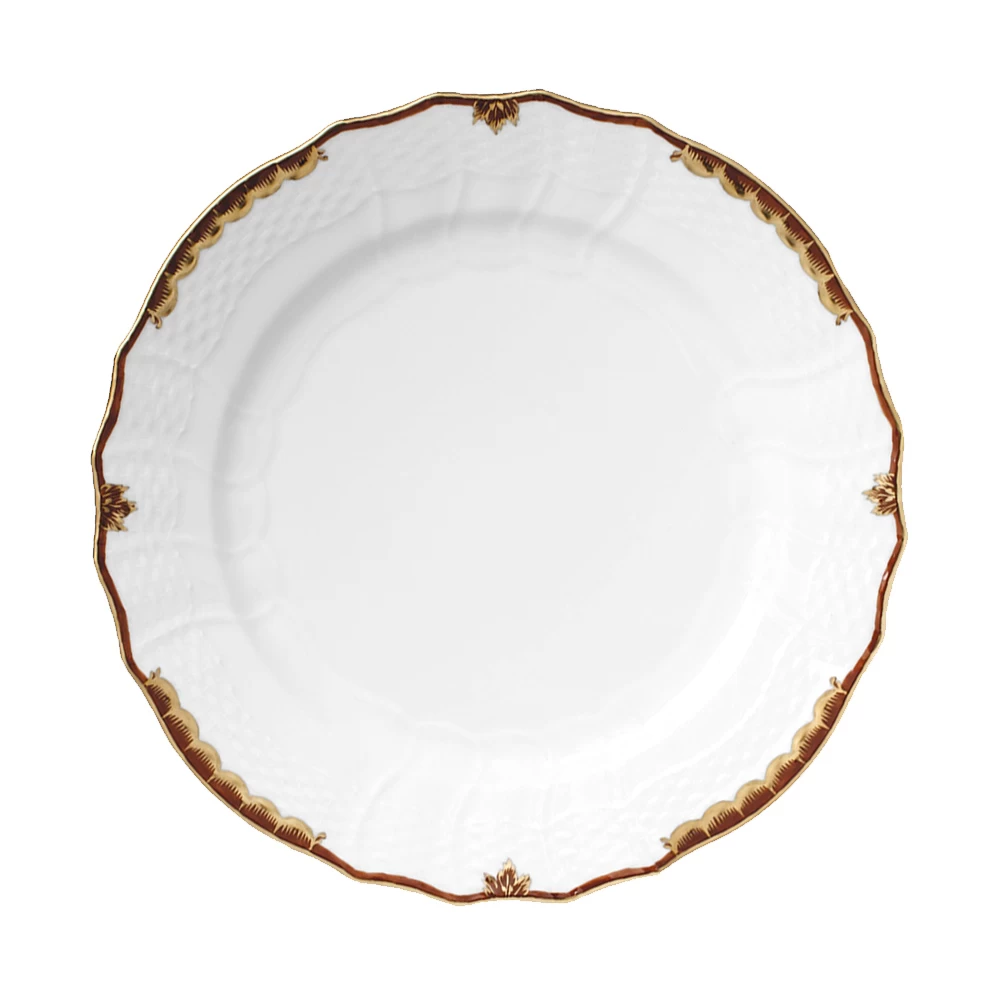 Herend Princess Victoria Brown Dinner Plate