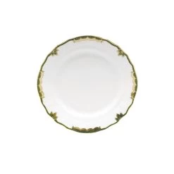 Herend Princess Victoria Dark Green Bread And Butter Plate