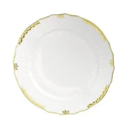 Herend Princess Victoria Green Dinner Plate