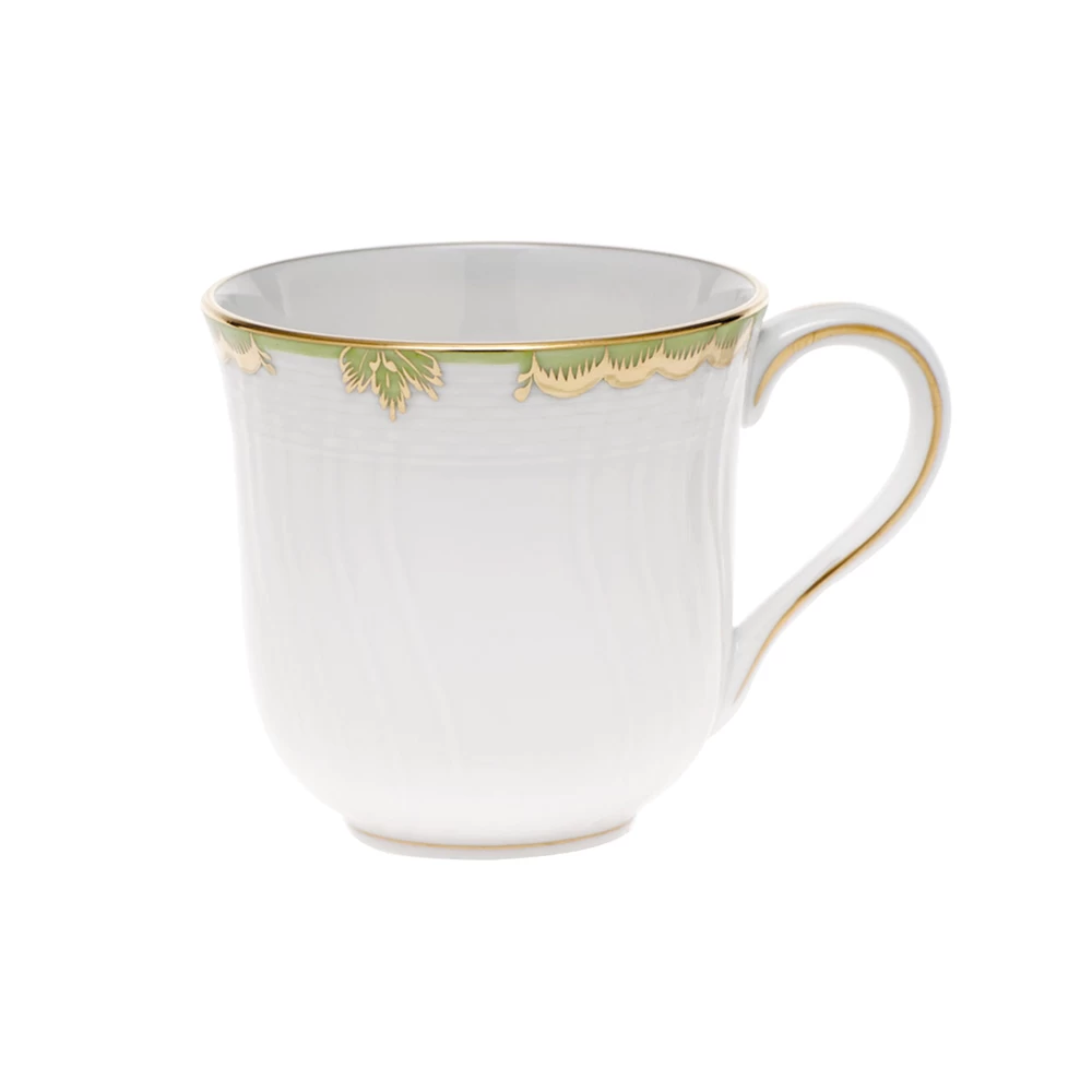 Herend Princess Victoria Green Mug