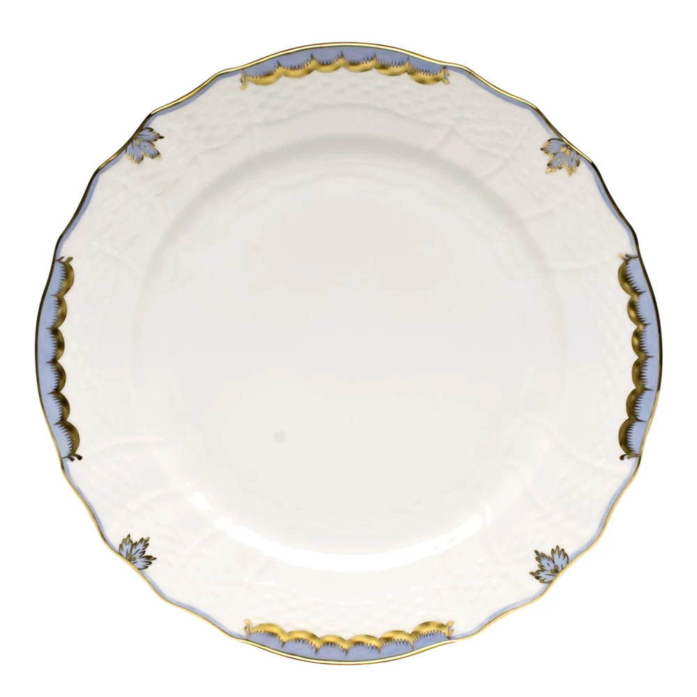 Herend Princess Victoria Light Blue Service Plate