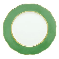 Herend Silk Ribbon Mint Service Plate
