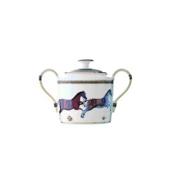Hermès Hermes Cheval D’Orient Sugar Bowl