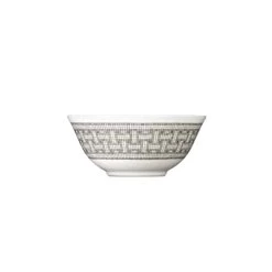 Hermès Hermes Mosaique Au 24 Platinum Oriental Soup Bowl – Set Of 2