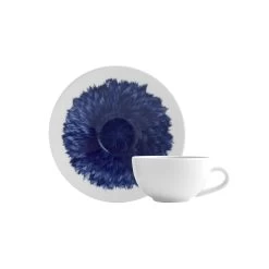 Bernardaud In Bloom After Dinner Coffee Cup And Saucer