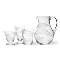 Jonathan Hansen In The Clouds Glassware