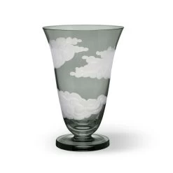 Jonathan Hansen In The Clouds Dark Grey Stemless Flute