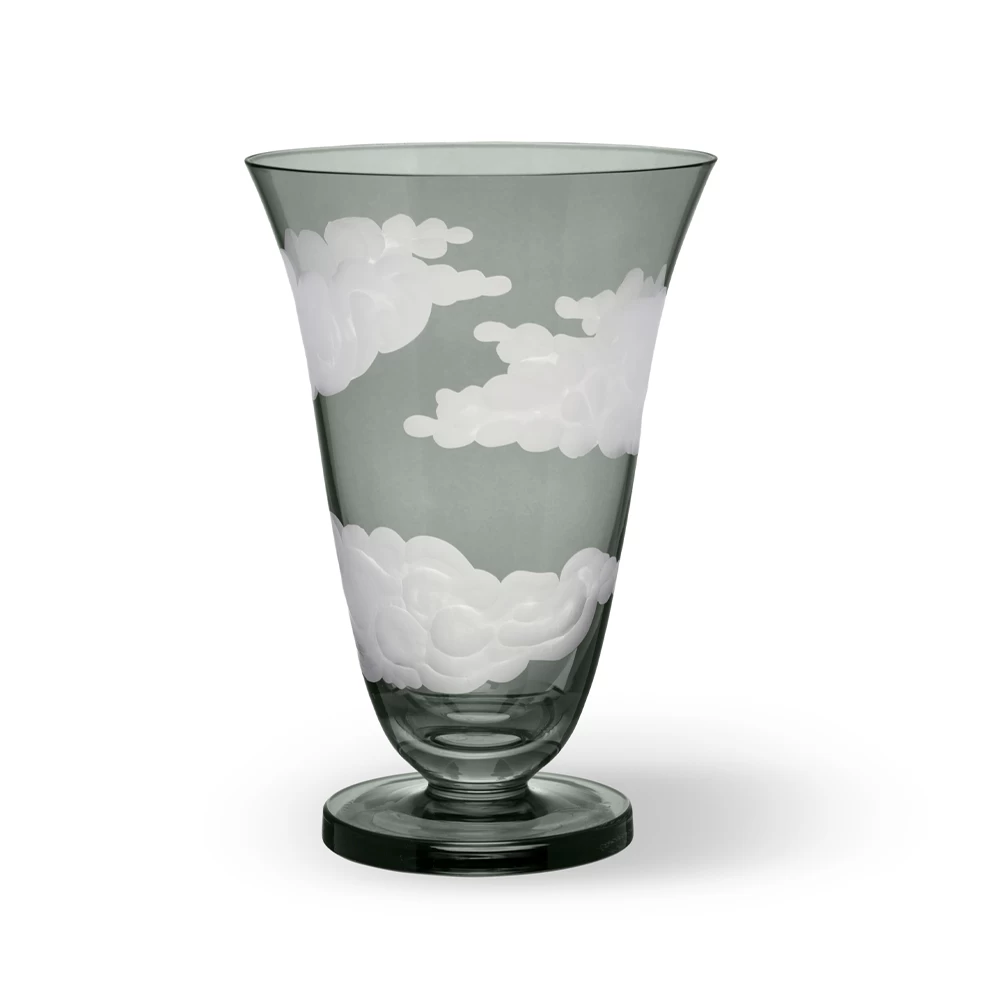 Jonathan Hansen In The Clouds Dark Grey Stemless Flute