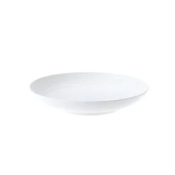 J.L Coquet Hemisphere White Pasta Plate