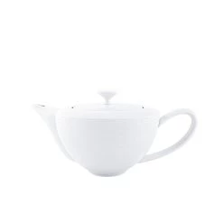 J.L Coquet Hemisphere White Teapot Small