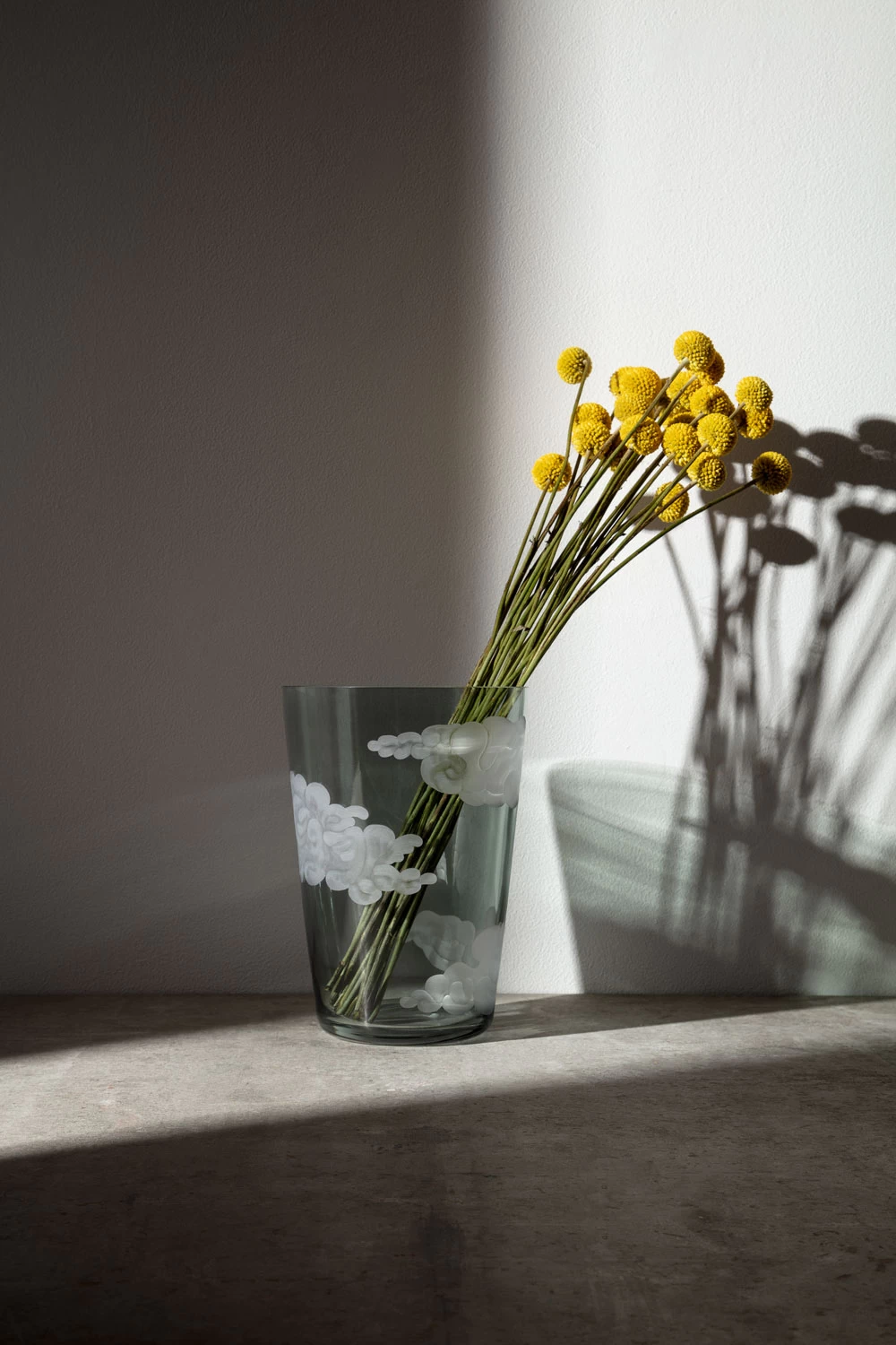 Jonathan Hansen In The Clouds Dark Grey Glassware - Image 10