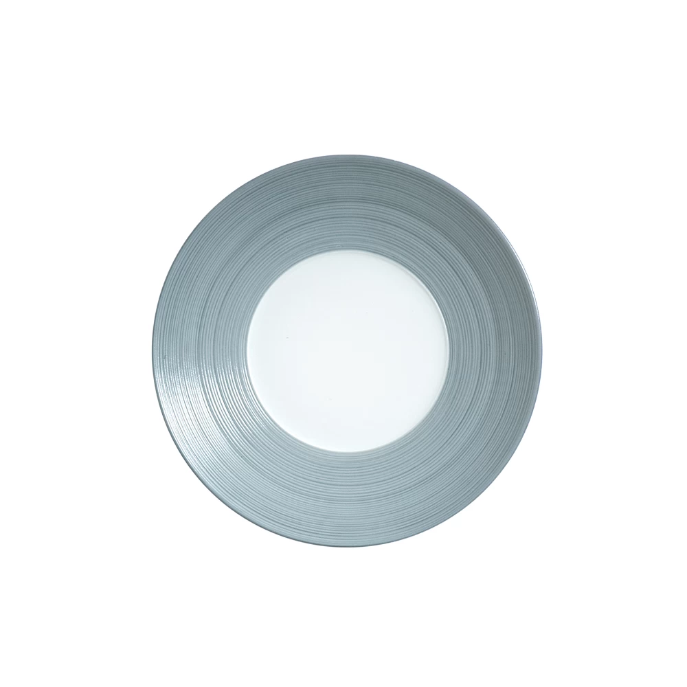 J.L Coquet Hemisphere Storm Blue Bread And Butter Plate