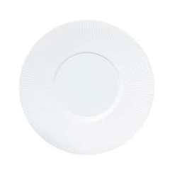 J.L Coquet Boléro Satin White Pasta Plate Medium
