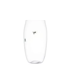 Lobmeyr Balloon Beer Tumbler With Painted Insects