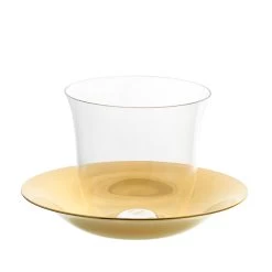 Lobmeyr Lily Mokka Cup And Saucer