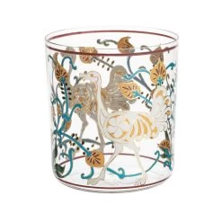 Lobmeyr Alhambra Double Old Fashioned Tumbler Ostriches