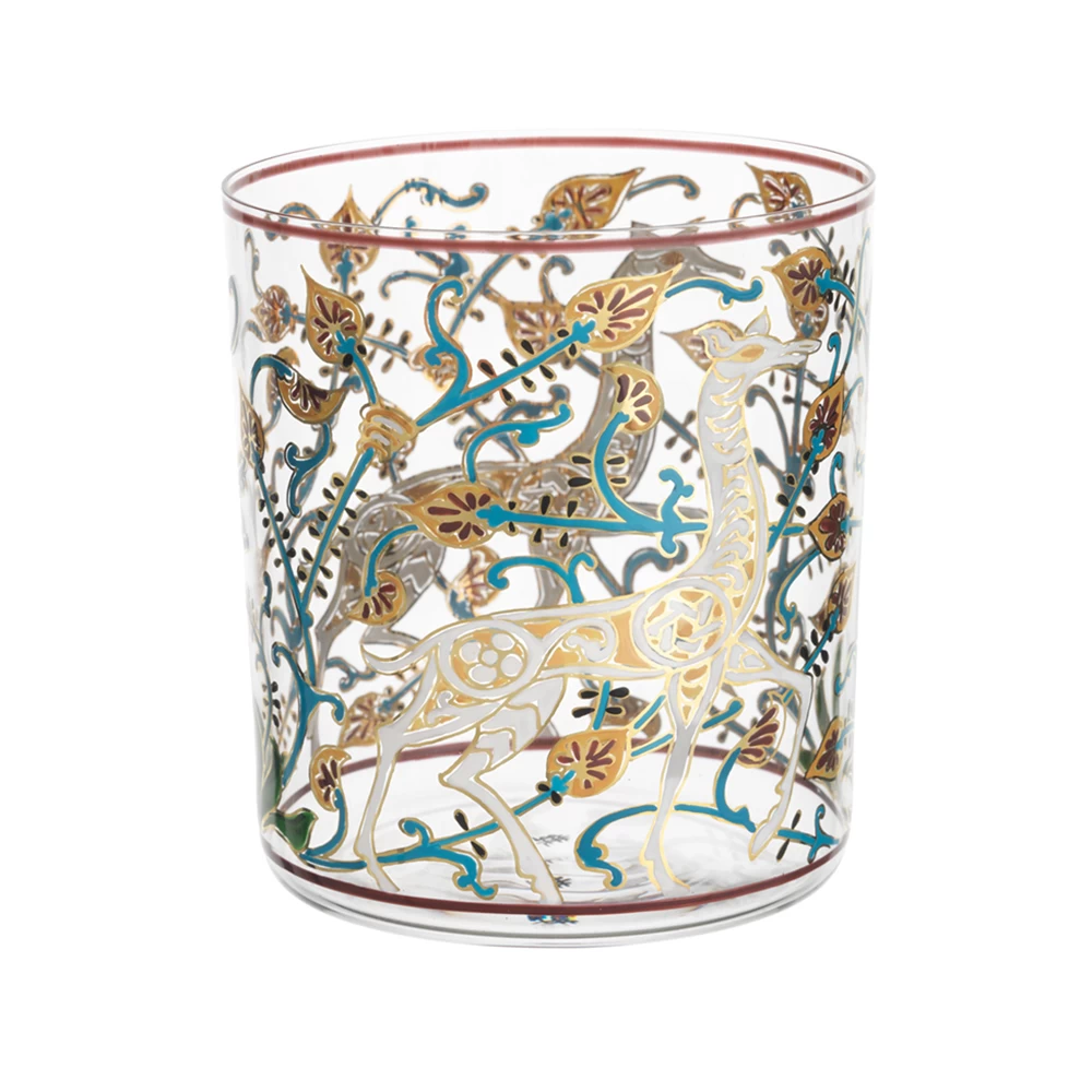 Lobmeyr Alhambra Double Old Fashioned Tumbler Giraffes