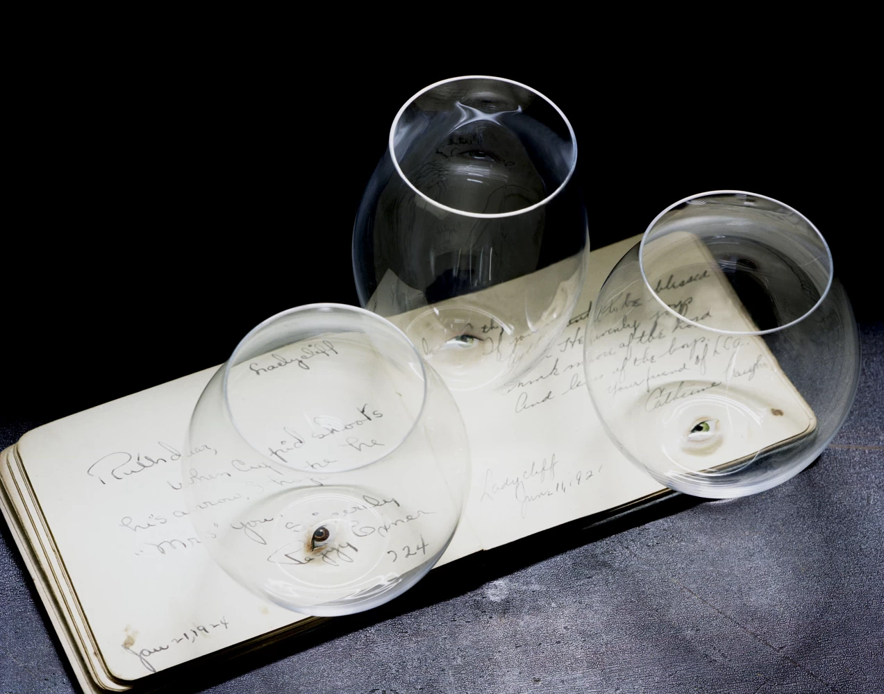 Lobmeyr Balloon Tumbler With Painted Eye - Image 3