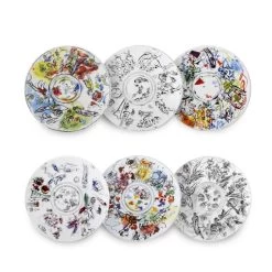 Bernardaud Marc Chagall Coupe Salad Plates (Set Of 6)