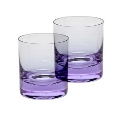 Moser Whisky Double Old Fashioned Alexandrite (Set Of 2)