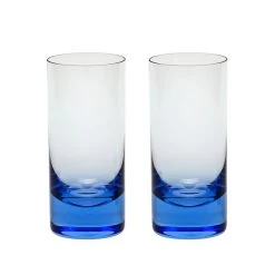 Moser Whisky Highball Aquamarine (Set Of 2)