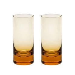 Moser Whisky Highball Topaz (Set Of 2)