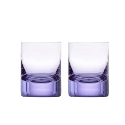 Moser Whisky Shot Glass Alexandrite (Set Of 2)