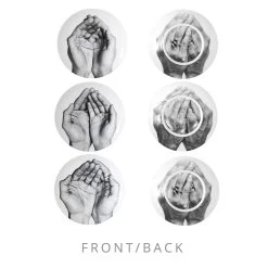 Bernardaud Prune Nourry And Jr Set Of 6 Assorted Coupe Dinner Plates